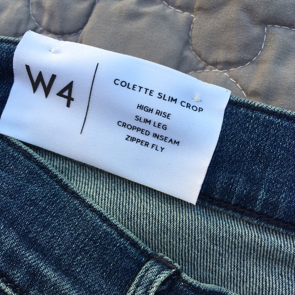 3x1 W4 Colette Slim Crop High Rise Jeans - Picture 4 of 8